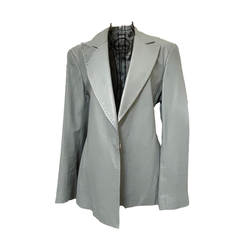 Lafayette New York 148 Leather Jacket Size 10